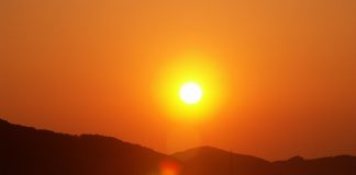 황청포구의 낙조