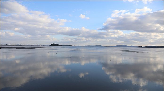 황산도의 가을바다