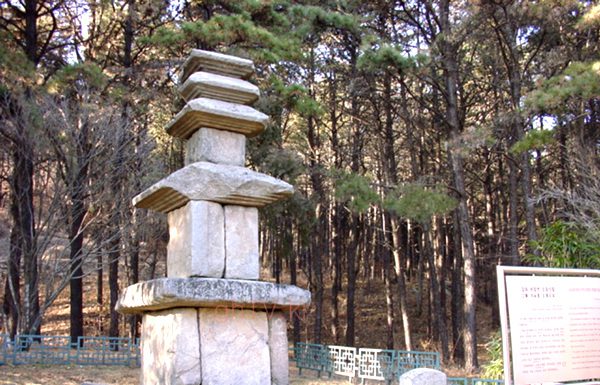 하점면 오층석탑(五層石塔) 지정번호 보물 제10호 / 지정일 1963년 1월 21일 / 소재 지 하점면 장정리 193번지