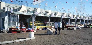 어민들이 직접운영하는 어판장