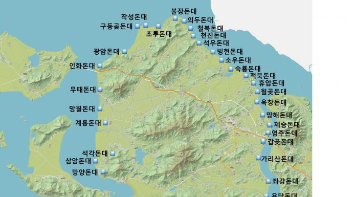 반 년에 걸쳐 축조한 강화의 54돈대