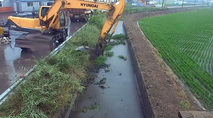 장마대비 섬 지역 배수로 긴급준설
