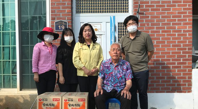 20년째 나눔활동 구자한 시각장애인