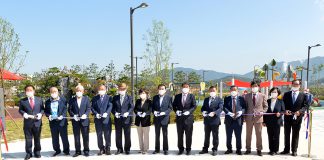 복합체험 힐링공간 갑룡공원 준공