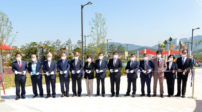 복합체험 힐링공간 갑룡공원 준공