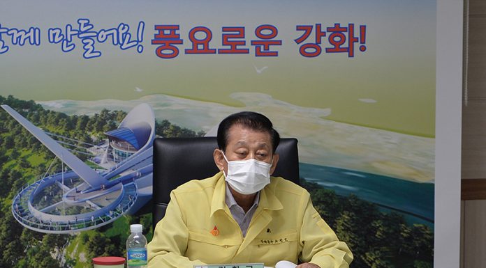 유 군수 비수익 노선 손실보상 등 4개 사업 인천시 지원 건의