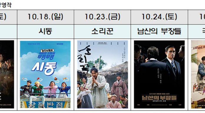 25일까지 매 주말 무료 자동차극장 운영