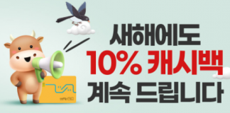 인천e음 카드 내년에도 캐시백 10% 연장
