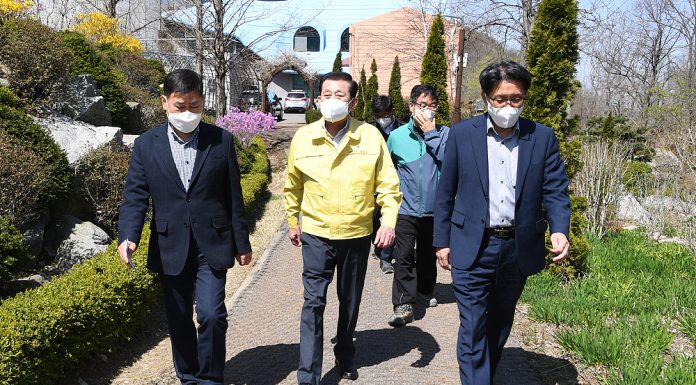 유천호 강화군수, 석모도자연휴양림 새단장 현장점검