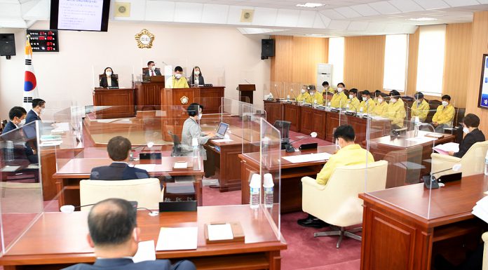강화군의회 제271회 임시회 개회