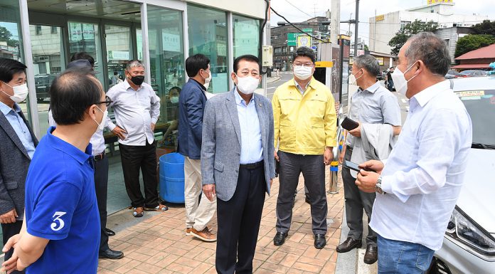 유천호 군수, 찾아가는 소통 현장 민원해결