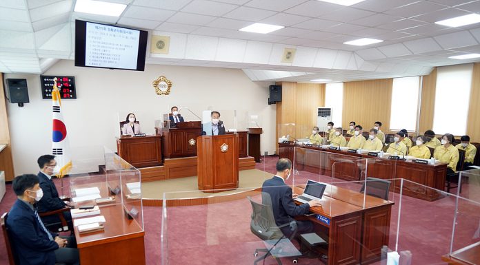 제273회 강화군의회(임시회) 개회