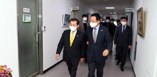 박남춘 인천시장 강화군 방문, 군 현안을 설명