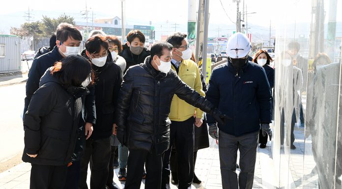 오는 3월 개관앞둔 강화군 행복센터 현장점검