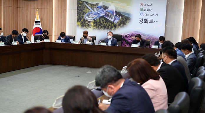 재선성공 유천호 강화군수, 오직 강화발전에 신명