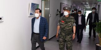 해병대 제2사단장 강화군찾아 상호협력 방안논의