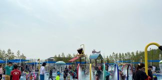 올 여름 신정체육공원 어린이 물놀이장 ‘인기’